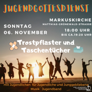 Ich will dich trösten…